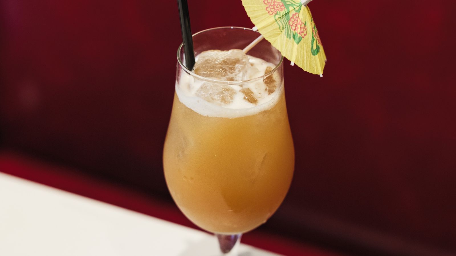 Illustrative stock photo of a tropical cocktail.