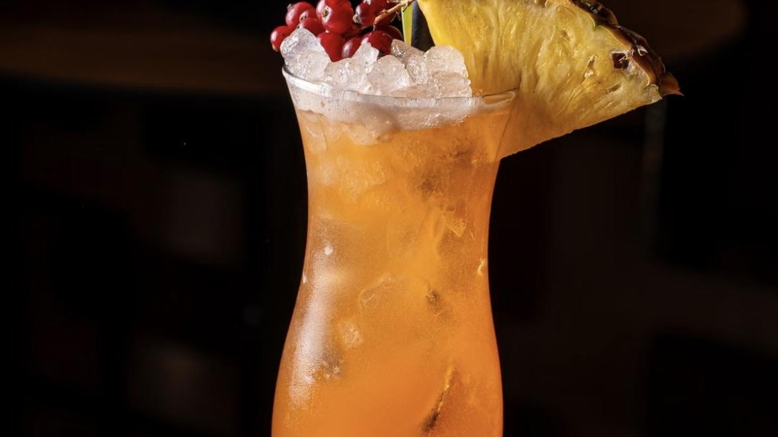 Illustrative stock photo of a tropical mai tai cocktail.